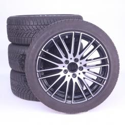 Set di ruote invernali in lega da 18 pollici con pneumatici Goodyear per Classe C 206, Mercedes-Benz originale