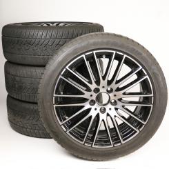 Set di ruote invernali in lega da 18 pollici con pneumatici Goodyear per Classe C 206, Mercedes-Benz originale