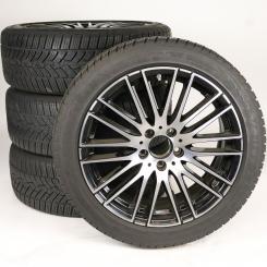 Set di ruote invernali in lega da 18 pollici con pneumatici Goodyear per Classe C 206, Mercedes-Benz originale