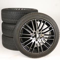 Set di ruote invernali in lega da 18 pollici con pneumatici Goodyear per Classe C 206, Mercedes-Benz originale