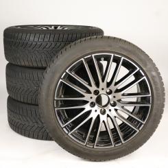 Set di ruote invernali in lega da 18 pollici con pneumatici Goodyear per Classe C 206, Mercedes-Benz originale