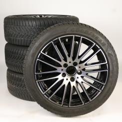 Set di ruote invernali in lega da 18 pollici con pneumatici Goodyear per Classe C 206, Mercedes-Benz originale