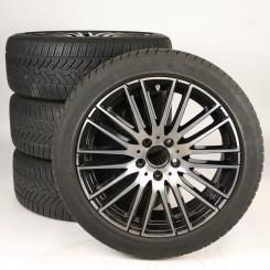 Set di ruote invernali in lega da 18 pollici con pneumatici Goodyear per Classe C 206, Mercedes-Benz originale