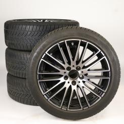 Set di ruote invernali in lega da 18 pollici con pneumatici Goodyear per Classe C 206, Mercedes-Benz originale