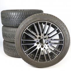 Set di ruote invernali in lega da 18 pollici con pneumatici Goodyear per Classe C 206, Mercedes-Benz originale