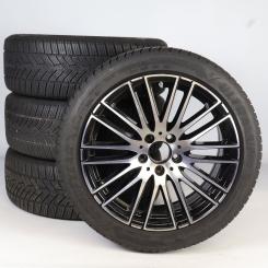 Set di ruote invernali in lega da 18 pollici con pneumatici Goodyear per Classe C 206, Mercedes-Benz originale