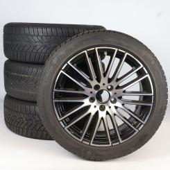 Set di ruote invernali in lega da 18 pollici con pneumatici Goodyear per Classe C 206, Mercedes-Benz originale