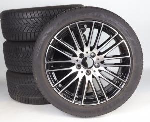 Set di ruote invernali in lega da 18 pollici con pneumatici Goodyear per Classe C 206, Mercedes-Benz originale