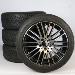 Set di ruote invernali in lega da 18 pollici con pneumatici Goodyear per Classe C 206, Mercedes-Benz originale