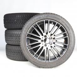 Set di ruote invernali in lega da 18 pollici con pneumatici Goodyear per Classe C 206, Mercedes-Benz originale