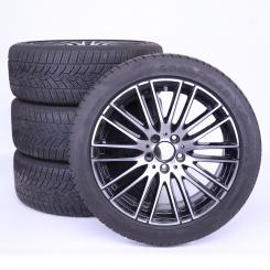 Set di ruote invernali in lega da 18 pollici con pneumatici Goodyear per Classe C 206, Mercedes-Benz originale