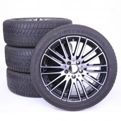 Set di ruote invernali in lega da 18 pollici con pneumatici Goodyear per Classe C 206, Mercedes-Benz originale