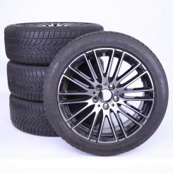 Set di ruote invernali in lega da 18 pollici con pneumatici Goodyear per Classe C 206, Mercedes-Benz originale