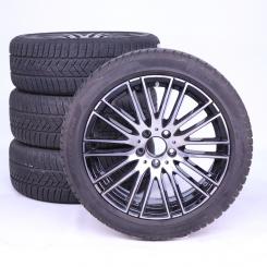 Ruote complete set 18 pollici alluminio PIRELLI Classe C 206 