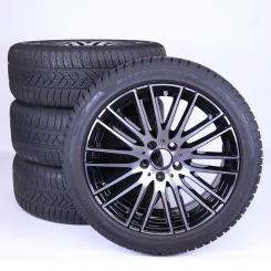 Set di ruote invernali in lega da 18 pollici con pneumatici Pirelli per Classe C 206, Mercedes-Benz originale