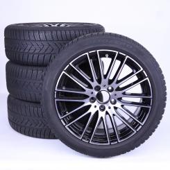Set di ruote invernali in lega da 18 pollici con pneumatici Pirelli per Classe C 206, Mercedes-Benz originale
