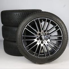 Set di ruote quattro stagioni in lega da 18 pollici con pneumatici Goodyear per Classe C 206, Mercedes-Benz originale