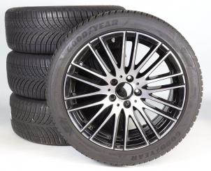 Set di ruote quattro stagioni da 18 pollici con pneumatici Goodyear per Classe C 206, Mercedes-Benz originale