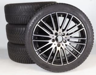 Set di ruote quattro stagioni da 18 pollici con pneumatici Goodyear per Classe C 206, Mercedes-Benz originale