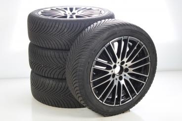 Ruote complete set 18 pollici alluminio KUMHO Classe C 206 