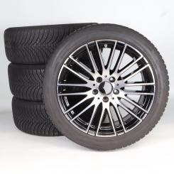 Set di ruote quattro stagioni in lega da 18 pollici con pneumatici Falken per Classe C 206, Mercedes-Benz originale