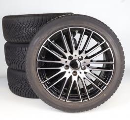 Set di ruote quattro stagioni in lega da 18 pollici con pneumatici Falken per Classe C 206, Mercedes-Benz originale