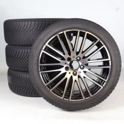 Set di ruote quattro stagioni in lega da 18 pollici con pneumatici Falken per Classe C 206, Mercedes-Benz originale