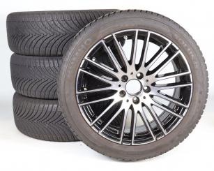 Set di ruote invernali in lega da 18 pollici con pneumatici Kumho per Classe C 206, Mercedes-Benz originale