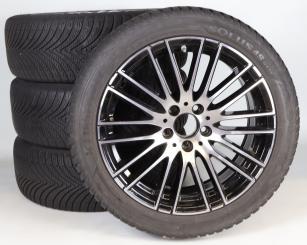 Set di ruote invernali in lega da 18 pollici con pneumatici Kumho per Classe C 206, Mercedes-Benz originale
