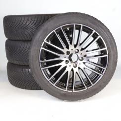Set di ruote invernali in lega da 18 pollici con pneumatici Kumho per Classe C 206, Mercedes-Benz originale
