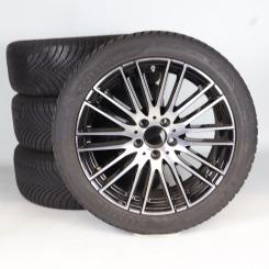 Set di ruote invernali in lega da 18 pollici con pneumatici Kumho per Classe C 206, Mercedes-Benz originale