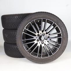 Set di ruote invernali in lega da 18 pollici con pneumatici Kumho per Classe C 206, Mercedes-Benz originale