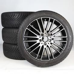 Set di ruote invernali in lega da 18 pollici con pneumatici Kumho per Classe C 206, Mercedes-Benz originale