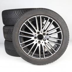 Set di ruote invernali in lega da 18 pollici con pneumatici Kleber per Classe C 206, Mercedes-Benz originale