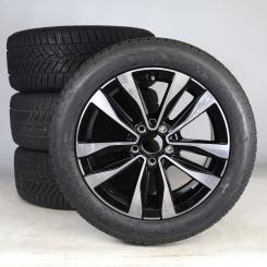 Set di ruote invernali in lega da 17 pollici con pneumatici Goodyear per Classe C 206, Mercedes-Benz originale
