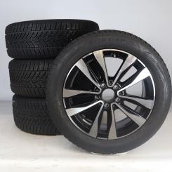 Set di ruote invernali in lega da 17 pollici con pneumatici Goodyear per Classe C 206, Mercedes-Benz originale