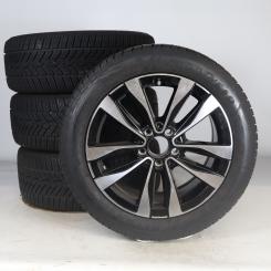 Set di ruote invernali in lega da 17 pollici con pneumatici Goodyear per Classe C 206, Mercedes-Benz originale