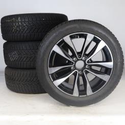 Set di ruote invernali in lega da 17 pollici con pneumatici Goodyear per Classe C 206, Mercedes-Benz originale