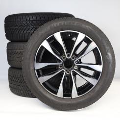 Set di ruote invernali in lega da 17 pollici con pneumatici Goodyear per Classe C 206, Mercedes-Benz originale