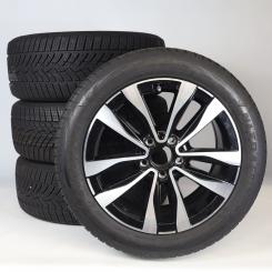 Set di ruote invernali in lega da 17 pollici con pneumatici Goodyear per Classe C 206, Mercedes-Benz originale