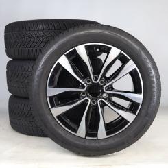 Set di ruote invernali in lega da 17 pollici con pneumatici Goodyear per Classe C 206, Mercedes-Benz originale