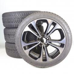 Set di ruote invernali in lega da 18 pollici con pneumatici Goodyear per Classe C 206, Mercedes-Benz originale