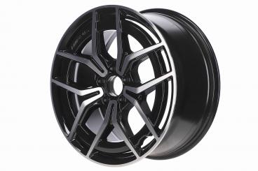 Cerchio in alluminio AMG a 5 doppie razze 