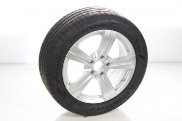 Ruota completa in alluminio MICHELIN/PilotDati 5 a 5 razze 
