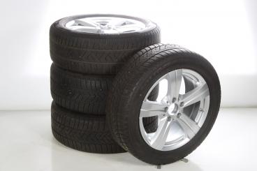 Set di ruote invernali da 17 pollici con pneumatici Pirelli per Classe C 206, Mercedes-Benz originale 