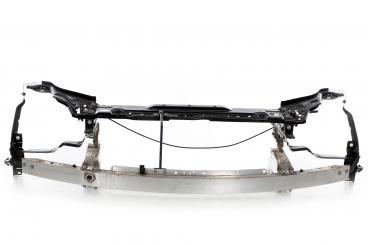 Supporto fari restyling BM204 - traversa argento 