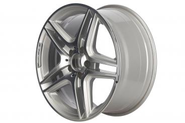 Cerchio in alluminio AMG a 5 doppie razze 