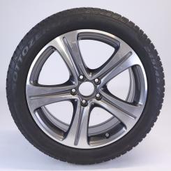 Ruota completa alluminio PIR/SottozeroWinter3 cerchio a 5 ra 
