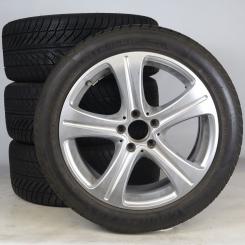 Set di ruote invernali in lega da 18 pollici con pneumatici Goodyear per Classe E 213, Mercedes-Benz originale