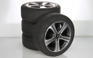 Ruote complete set 18 pollici alluminio PIRELLI Classe E 213 